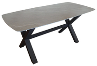 【尚品傢俱】681-116 小半 岩板6尺餐桌 / 5尺餐桌 (灰岩板 / 白岩板)