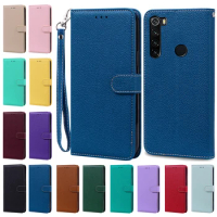 For Xiaomi Redmi Note 8 Case Redmi Note 8T Leather Wallet Flip Cover Phone Case For Redmi Note 8 Pro Cases Note8Pro 8pro Bumper