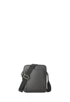 Braun Buffel Viktor Medium Postman In Black