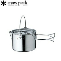 [ Snow Peak ] 不鏽鋼茶壺鍋-900 / Kettle / CS-068R