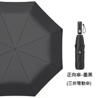 【FJ】頂級全自動開收UV電動傘RE311(USB充電 雨傘 陽傘 防曬 全自動傘 摺疊傘 反向傘 免手動收傘 懶人傘)