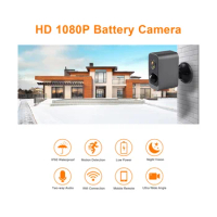 WIFI CCTV Battery Camera Low Power Wireless Security Cam Video Surveillance IP66 Waterproof IP Camera