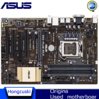 Used LGA 1150 For Intel B85 motherboard For ASUS B85-PLUS R2.0 Socket LGA1150 DDR3 SATA3 USB3.0 SATA3 Desktop motherboard
