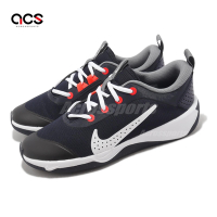 Nike 排球鞋 Omni Multi-Court GS 大童 女鞋 深藍 白 運動鞋 羽球 桌球 DM9027-402