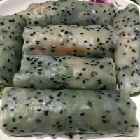 Bánh tráng mè đen ( sấp 1kg )