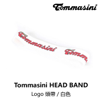 【tommasini】HEAD BAND / Logo 頭帶 / 白色(B6TM-HBD-WHOOSN)