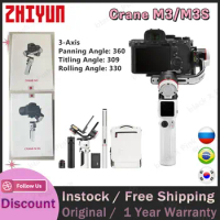 ZHIYUN Crane M3 M3S Camera Gimbal Handheld Stabilizer 3-Axis for Mirrorless Cameras Sony A7III A6600 Gopro Hero10/9/8