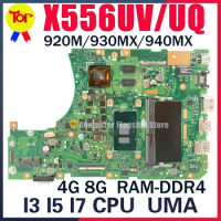 X556UJ Laptop Motherboard For ASUS X556UB X556UQ X556UQK X556UV X556UAK X556UAM X556UF X556URK X556UR V556U I3 I5 I7 Mainboard