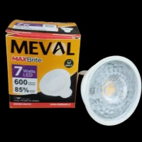 Meval LED MR16 7W Maxbrite - GU5.3 - Kuning