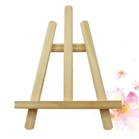 Photo Frame Easel Show Rack Table Top Easels for Painting Wooden Bamboo Business Display Stand Mini Storage