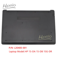 L20400-001 New Original For HP 15-DA 15-DB 15G-DR Lower Bottom Base Cover Case D Shell Frame