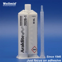 Araldite 2028 -1 transparent polyurethane ab adhesive fast curing bonding metal and plastic substrates UV stable 2K Soft glue