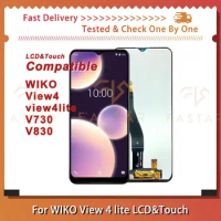 6.52"Tested For Wiko View 4 lite lcd V730 V830 LCD Display Touch Digitizer Assembly Replacement Scre