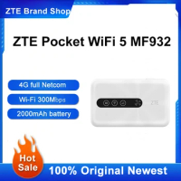 Original ZTE MF932 Wireless Network Card Accompanying Mobile Portable WiFi 4g Router MiFi ZTE Portable WiFi5