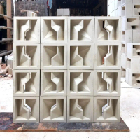 Roster Beton Anti Tampias Motif Petir 20x20 L10cm 1m²=25 Pcs Bahan Semen Berkualitas Tinggi Cocok Se