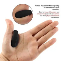 Ilez Alat Pijat Tangan Sendi Jari Akupresur Acupoint 5cm - INU28 Hitam