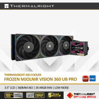 THERMALRIGHT CPU AIO COOLER FROZEN MJOLNIR VISION 360 UB PRO (360MM RADIATOR + 3X 120MM ARGB FANS + 