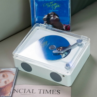 CD播放器 CD隨身聽 光碟播放器 iw音蔚復古CD機專輯播放器不傷光碟可充電外放藍芽音響一體機禮物『xy16531』