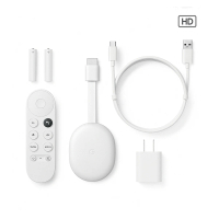 Google Chromecast 支援 Google TV HD 電視盒 HD版本(支援 Google TV/Netflix/Disney+/聯強國際公司貨)