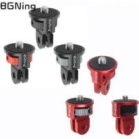 2pcs Tripod Adapter Mount 360 Swivel 1/4 Screw for GoPro 12 11 10 for Insta360 ONE X3 X2 Xiaomi 4K OSMO Action 2 3 Camera Stand