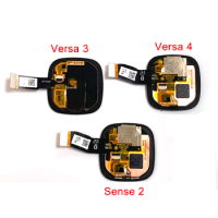 Original M&amp;Sen For Fitbit Versa 3 LCD Display Screen Touch Panel Digitizer For Fitbit Versa 4 Watch LCD Sense 2 Versa 3