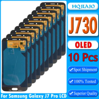 10PCS 5.5" OLED For Samsung Galaxy J7 Pro J730 2017 J730F J730FM Touch Screen Digitizer LCD Display For Samsung J730 J7 Pro LCD