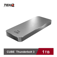 TEKQ CUBE 1TB Thunderbolt 3 M.2 外接式 SSD 行動硬碟
