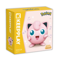 【ToysRUs 玩具反斗城】Keeppley Pokemon 寶可夢 圓頭系列積木 胖丁(兒童 玩具 積木 公仔)