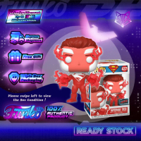 [ READY STOCK ]  FUNKO POP ! DC SUPERMAN RED NYCC CON STICKER