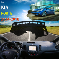 สำหรับ Kia Forte Cerato K3 YD 2014 2015 2016 2018แผงควบคุมรถลื่นปกเสื่อม่านบังแดดพรม Pad dashmat อุปกรณ์เสริม