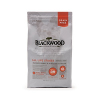 美國BLACKWOOD柏萊富-天然寵糧無穀全齡低敏挑嘴配方(鮭魚+豌豆) 30LB/13.6KG(購買第二件贈送寵物零食x1包)