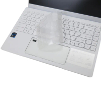 【Ezstick】MSI Prestige 14 EVO A11M 14EVO 奈米銀抗菌TPU 鍵盤保護膜(鍵盤膜)