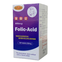 【美天健】葉酸錠 100錠/瓶