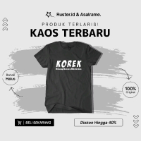 T-SHIRT KOREK API kaos distro/ kaos sablon/ kaos pria/ cowok/ baju/ unisex/ cewek / wanita/ dewasa/