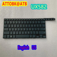 Russian/US Laptop Keyboard For ASUS Zenbook Pro Duo 15 UX582 UX582LR RU/US Backlight