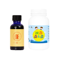 【Pandababy 鑫耀生技】藻精蛋白滴液+比菲益生菌 2入組(共30ml+150g)