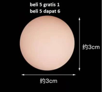 D891 bola silikon silikan mainan pria wanita dewasa SILIKON SILIKA MINI NIPPLE PLAY empuk bdsm