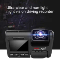 High-quality Car Dash Cam Dual Lens 360 Degree Panorama Black Panoramic 24h Park Monitor Wireless Dash Cam