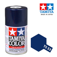 【鋼普拉】現貨 TAMIYA 田宮 模型 噴漆 噴罐 油性漆 85053 TS53 TS-53 金屬深藍色 100ml