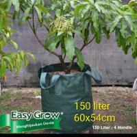 siap kirim - planter bag ukuran 150 liter (diameter 60cm tinggi 54cm)