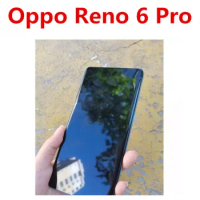 New Oppo Reno 6 Pro 5G Android Phone 65W Super Charger 64.0MP 4 Cameras 6.55" 90HZ AMOLED Screen Dimensity 1200 Face Wake NFC