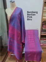 Songket tumtuman bermberg berlian tanpa sambung benang ekslusif aas3