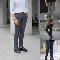 CELANA FORMAL PRIA SLIMFIT Kantoran Nyaman Tebal Kantong Panjang Kerja