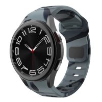 Silicone Band for Samsung Galaxy Watch 6 4 Classic 5 pro 44mm 40mm 47mm 43mm 42mm 46mm 45mm Bracelet Galaxy Watch6 watch4 strap