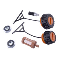 Gas Fuel Oil Cap Filter Nut Kit 0000 350 0520 0000 350 0510 Fit For Stihl 020 021 023 024 025 028 034 036 038 048 Chainsaw