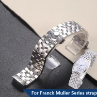 22mm High Quality Stainless steel Watchband Folding Buckle Watch Strap For Franck Muller Series Men Bracelet