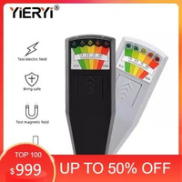 Alat Deteksi Hantu Ghost Hunting LED EMF Meter Magnetic Field Detector Portable Electromagnetic Fiel