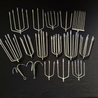 不銹鋼魚叉抄網魚叉頭倒刺魚叉戶外漁具垂釣用品8mm螺絲【宜家良品百貨】