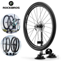 ROCKBROS Suction Cup Wheel Frame Bike Carrier Car Rack Quick Hub Install MTB Road Bicycle Universal Travel Accessory