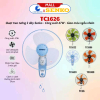 Quạt treo tường senko 2 dây Mã TC 1626 [ Chính hãng senko]